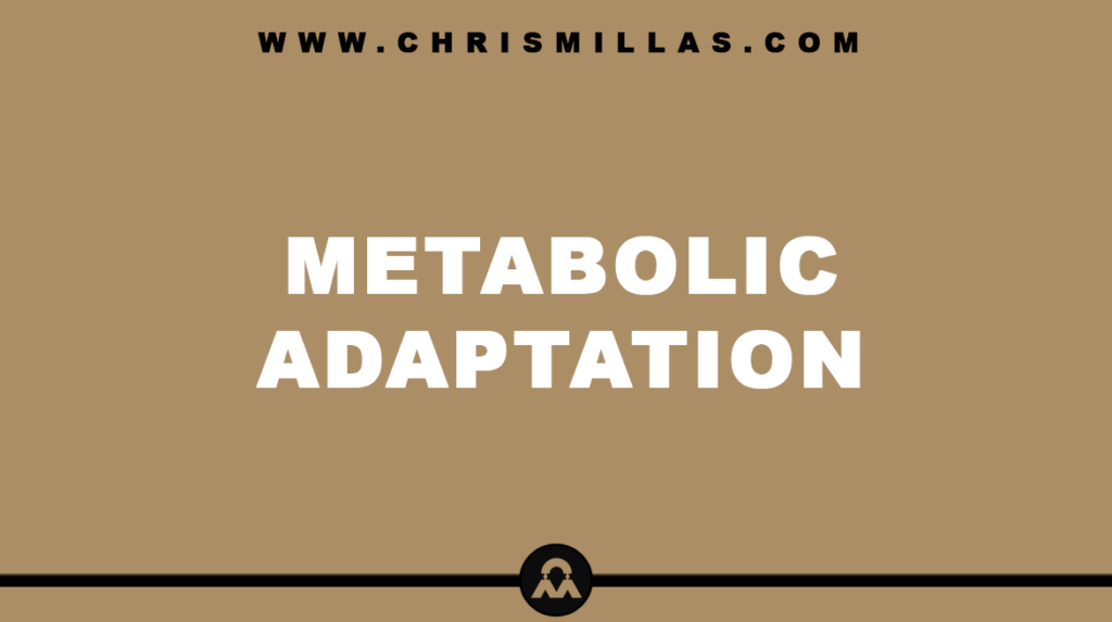 Metabolic Adaptation Explained Simply